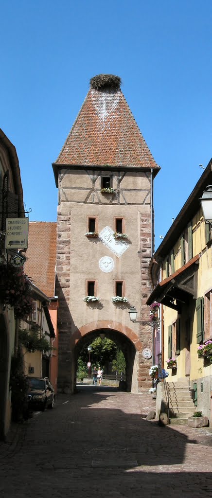 Ammerschwihr - Town gate exit from east by B-Probe