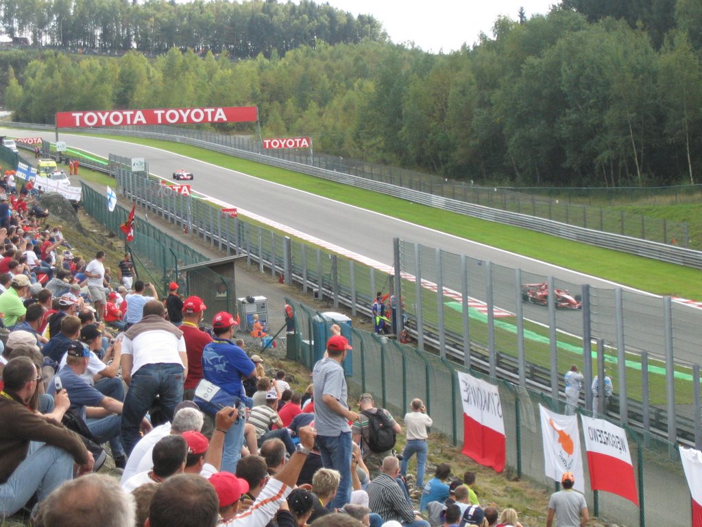 Ferrari bei Formel1 in Spa by Pödy