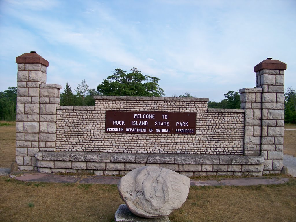 Rock Island State Park Sign by burmeistertd