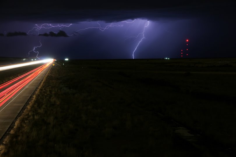 Purple haze lightning by spencer baugh