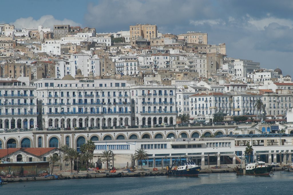 Alger vue du ferry by vivie94