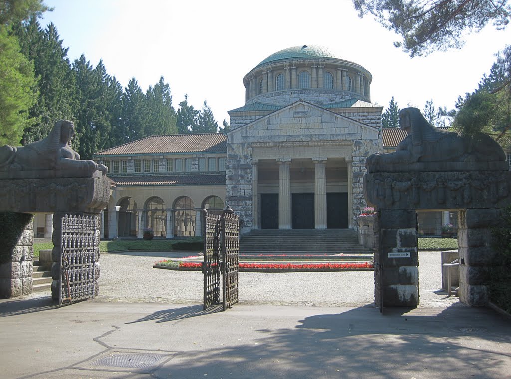 Krematorium Sihlfeld by Willi Luntzer