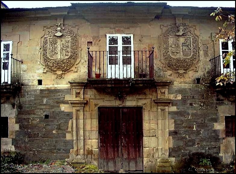 Fachada del Palacio de Mon, San Martin de Oscos. by PAÑEDA