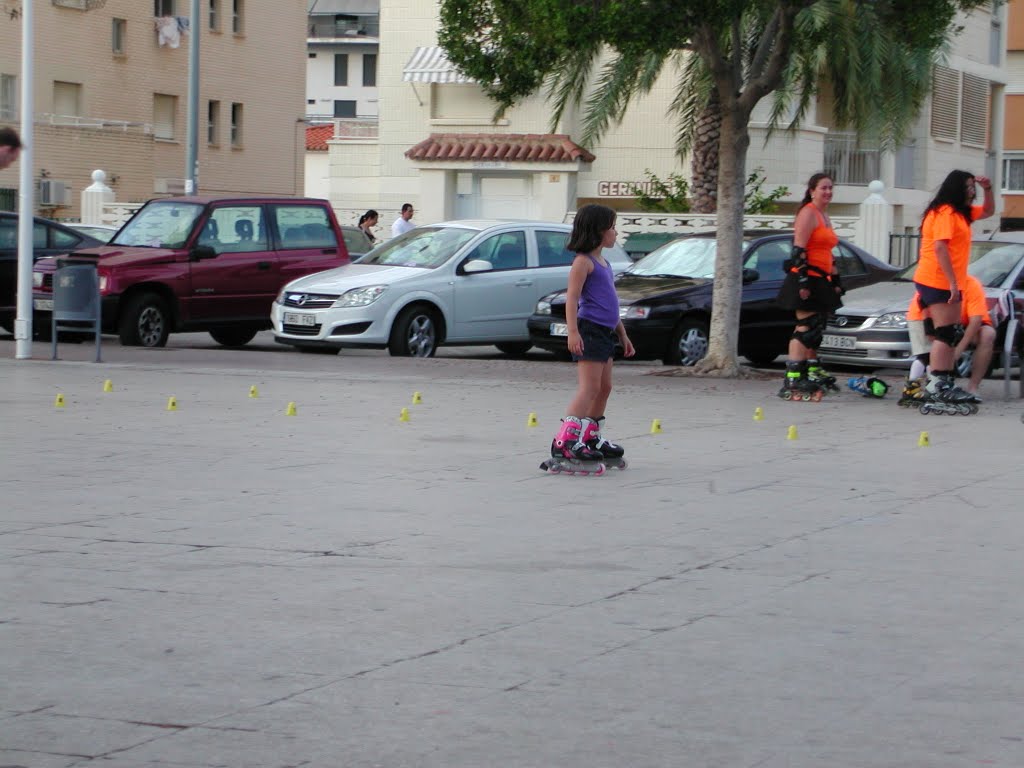 Patinar en Rosa de los Vientos by eduaraude