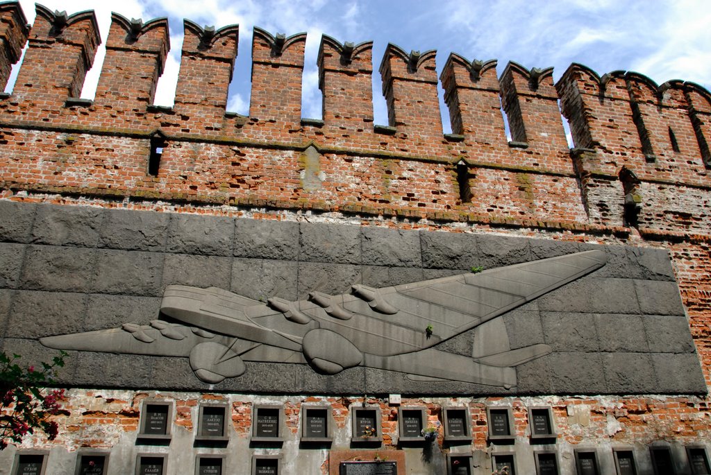 Memorial to the Tupolev ANT-20 'Maxim Gorky' plane's crew and passengers (May 1935) by mikeangelo