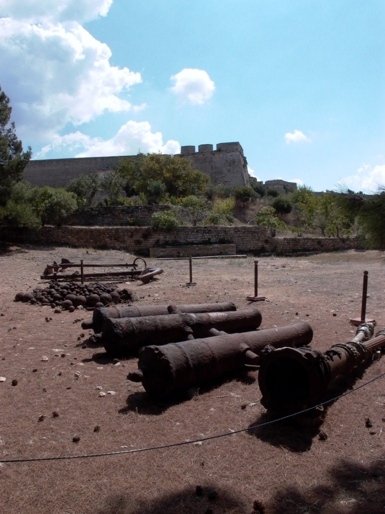 Cannons in Niokastro by Maurizio Manna