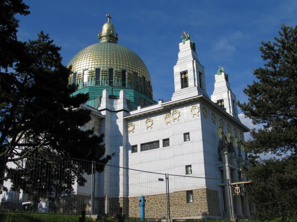 Otto wagner's church vienna by jefantenne