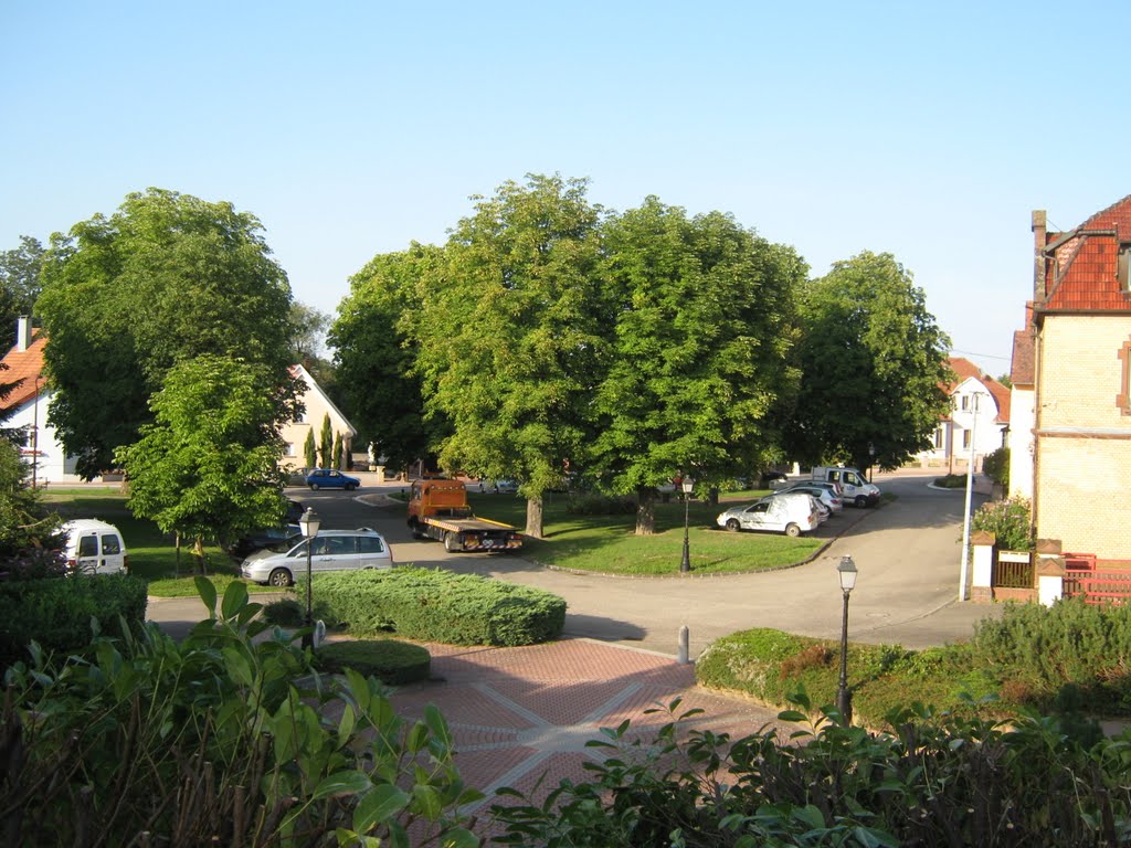 Place Vauban in Lauterbourg by gerdb