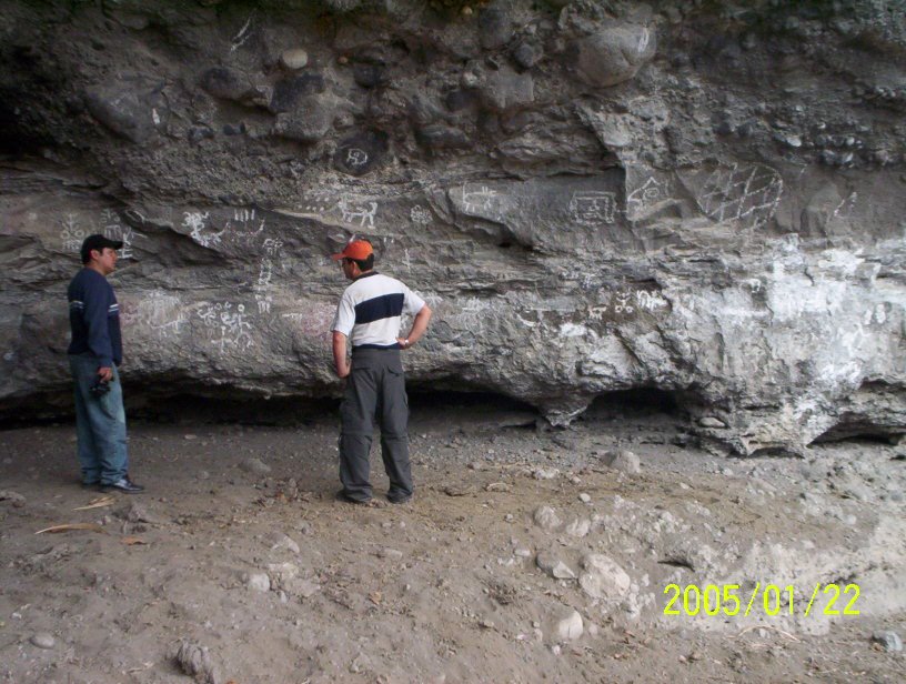 Pinturas rupestres en la cueva de MARIANO by Pepe Paco GL