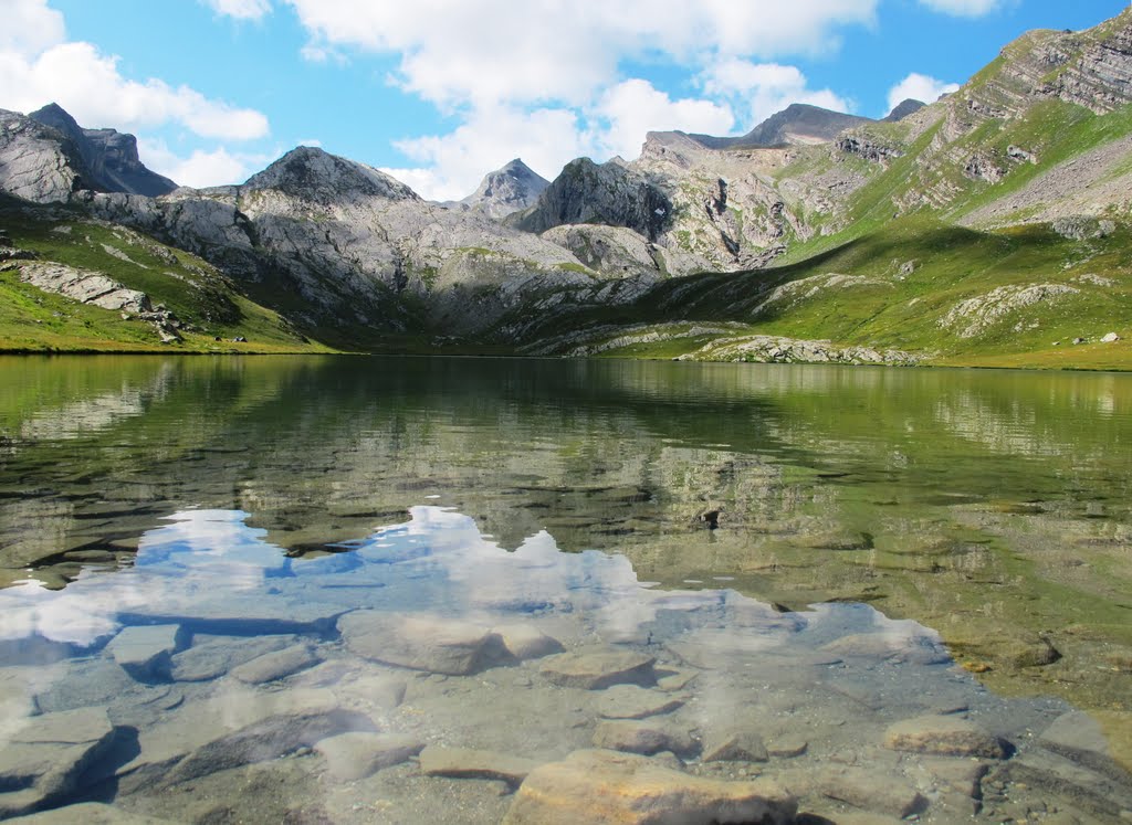 Acqua limpida del lac Lauzanier by ∞ gf ∞