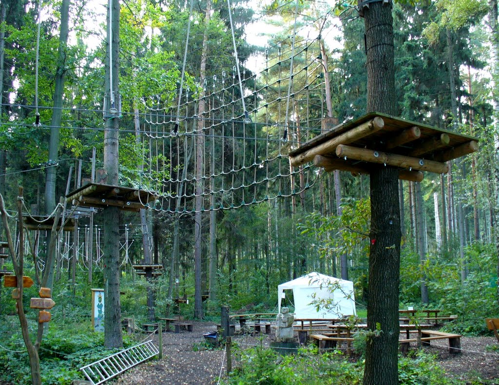 Dippoldiswalde OT Paulsdorf - Der Sherwood Forest - Erlebnis- und Waldseilpark Paulsdorf by Thomas Eichler