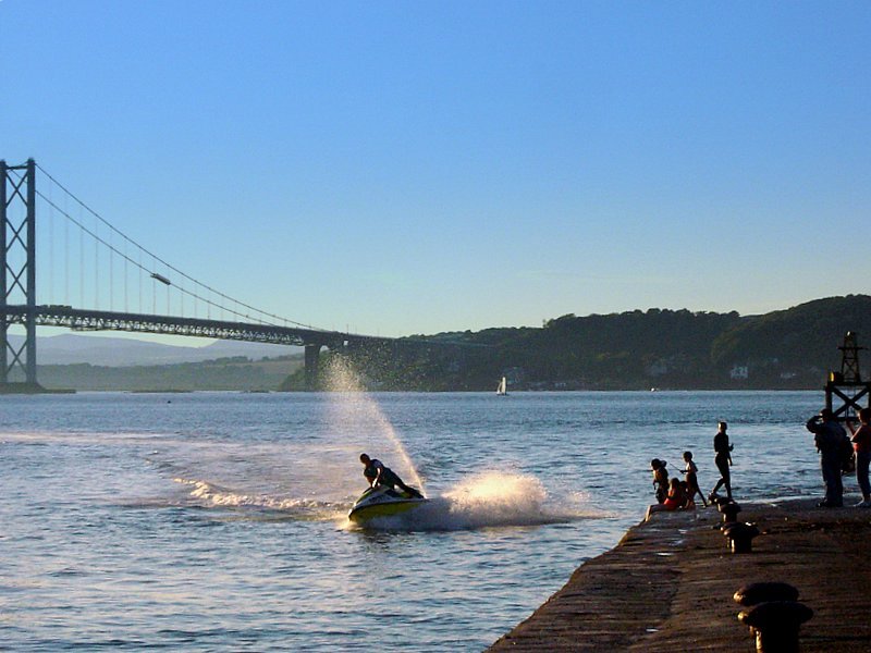 Fun on the River Forth by Trisha Paton