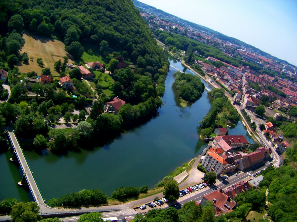 BESANÇON - LE DOUBS DEPUIS LA CITADELLE by mexicori