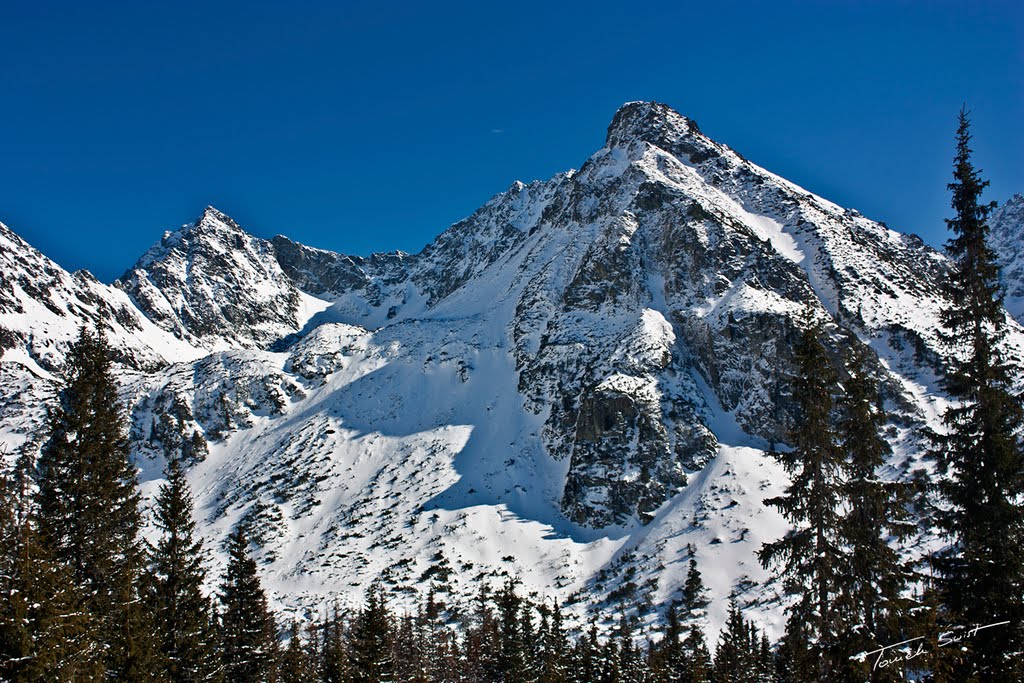 Cubryna from Temne Smreciny, march 2011 by Tomasz Swist