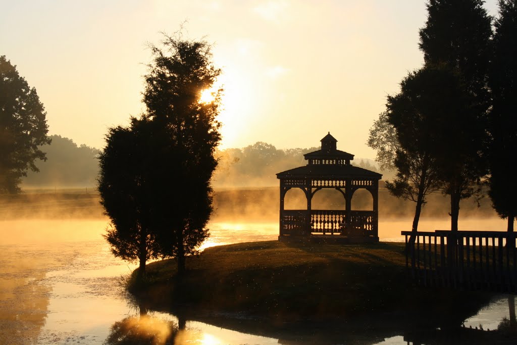 Gazebo Sunrise by B Humphreys