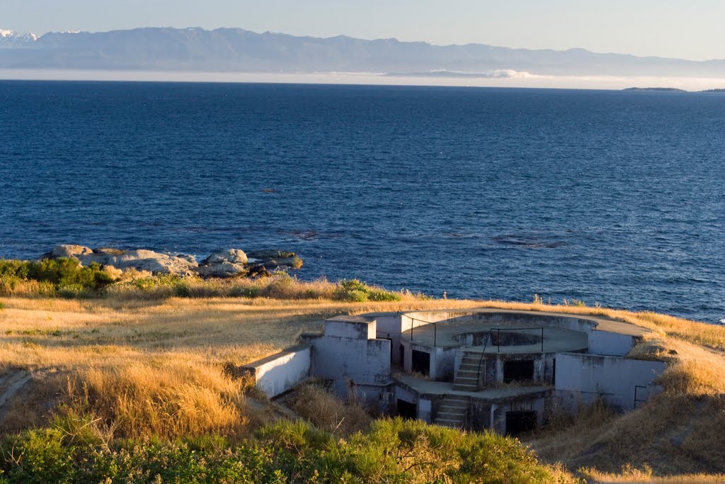 Military bunker at Macaulay Point Park, Esquimalt by Christopher Robinson