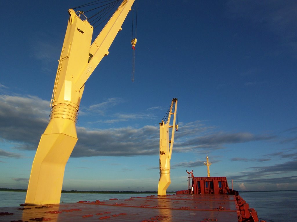 Anchored on Amazonas by M.Schubert