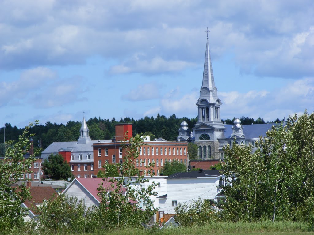 Eglise St Alphonse, Thetford Mines, Qc by pastantqueca