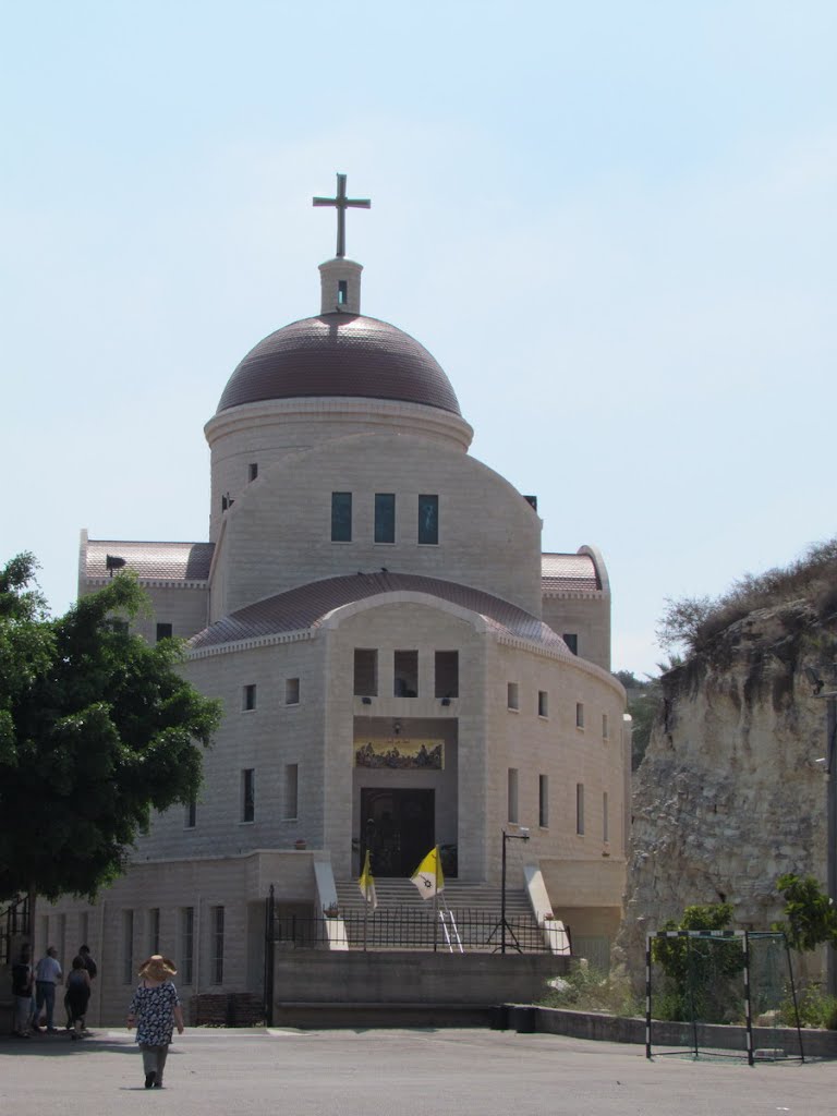 Ibillin, Greek Catholic Church compound 4, Israel by Kobi Zilberstein