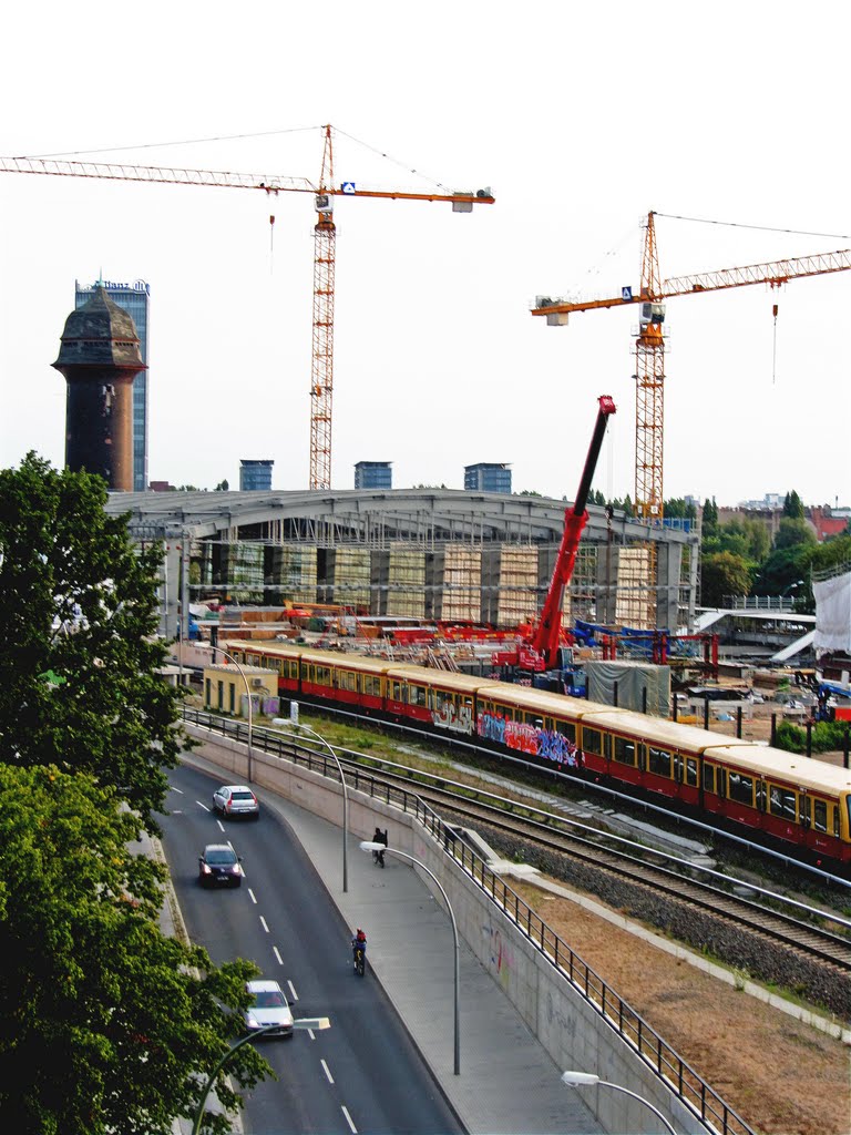 Baustelle Ostkreuz (Sommer 2011) by Heidiho