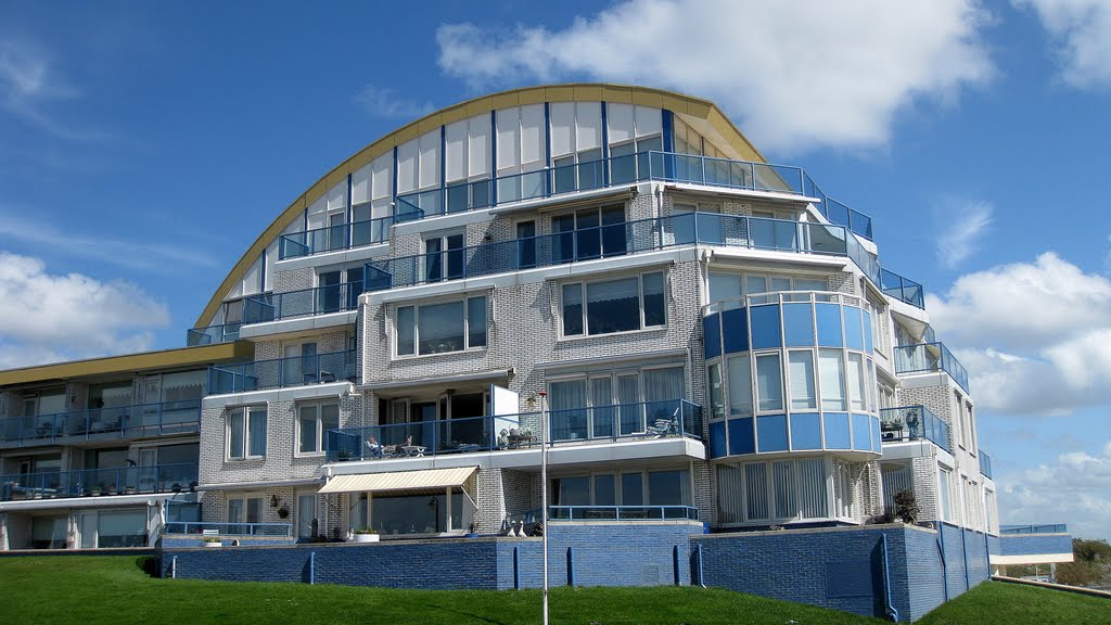 Katwijk, The Netherlands - Appartment-block at the South Boulevard by Maro Vinci