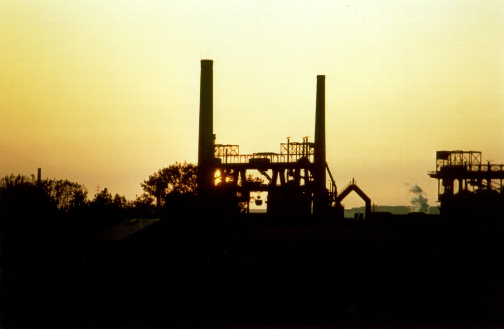 Steel Industry in Rodange in the 70s by Euro No More