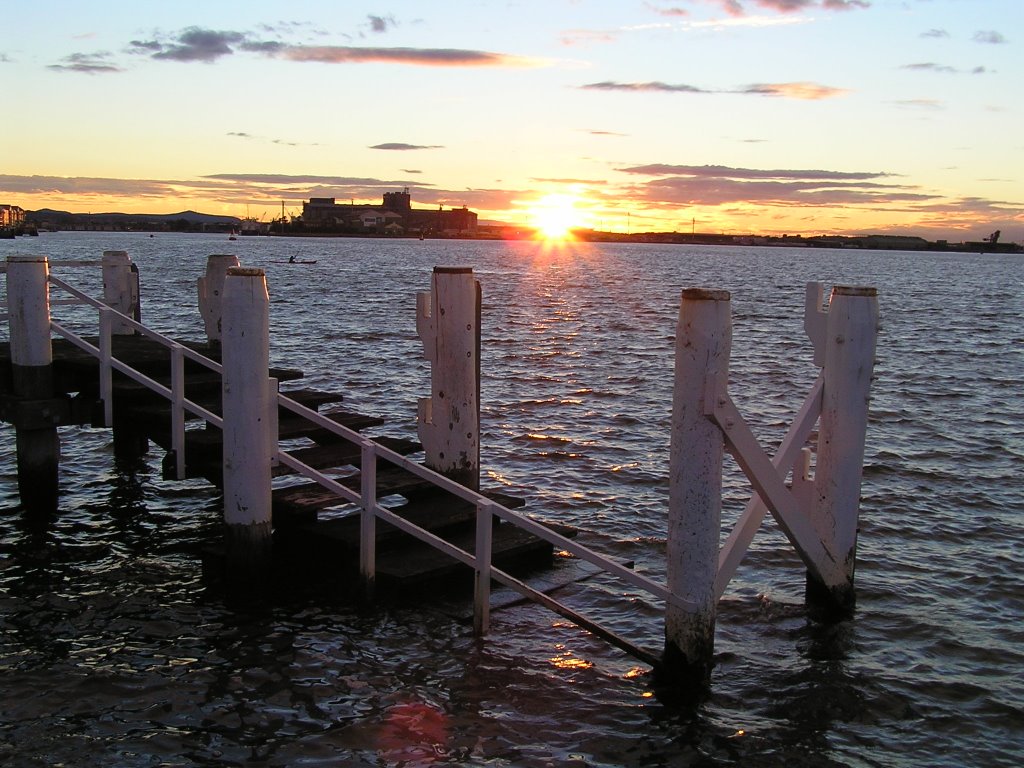 Newcastle Harbour by Andrew Wilson