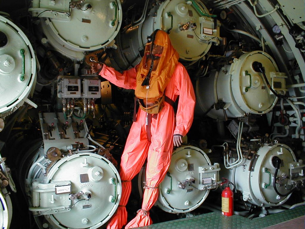 Submarine torpedo room by Paul Sorensen