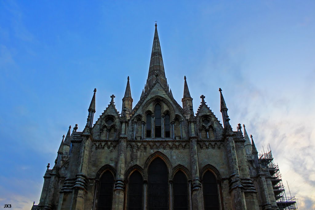 Catedral de Salisbury. Cabecera. JX3. by xfiles2008