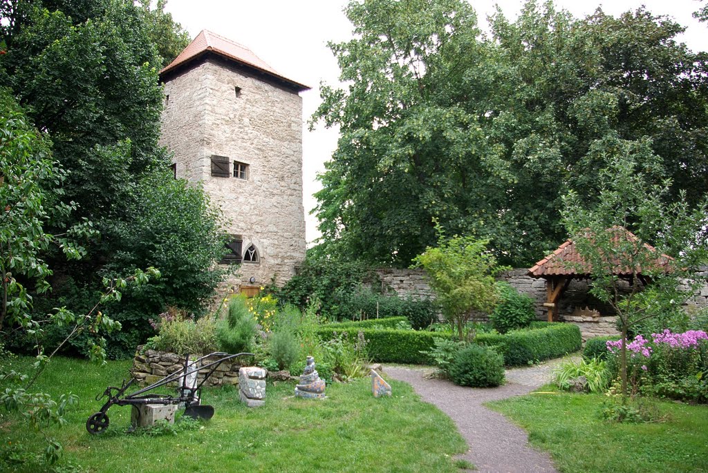 "Eckturm" im Naturgarten des BUND - Bad Langensalza, n.N-O (i) by Herzi♥81