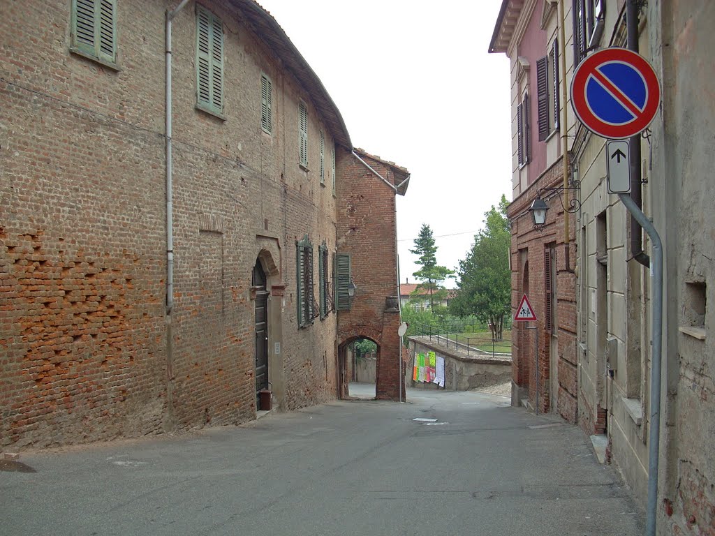 Cassine, particolare veduta di un vecchio palazzo by mauro1968