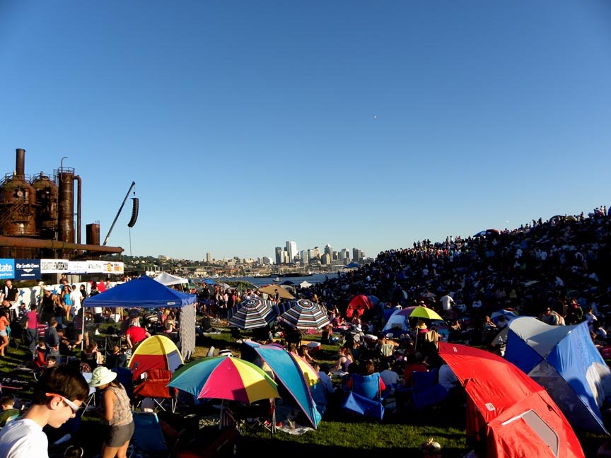 Fourth of July Crowd by Todd Stahlecker