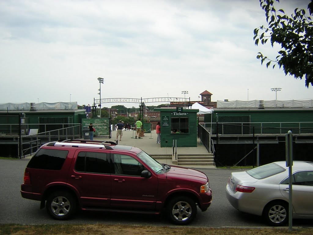 Worcester Tornadoes - Hanover Insurance Park at Fitton Field by the baseball traveler