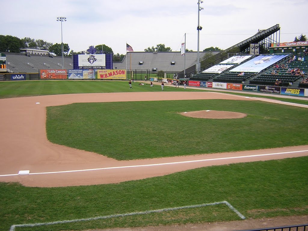 Worcester Tornadoes - Hanover Insurance Park at Fitton Field by the baseball traveler