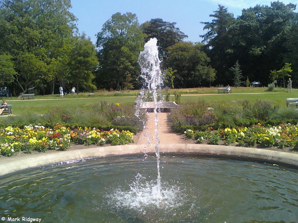 The Fountain in Priory Park (2) by Mark Ridgway