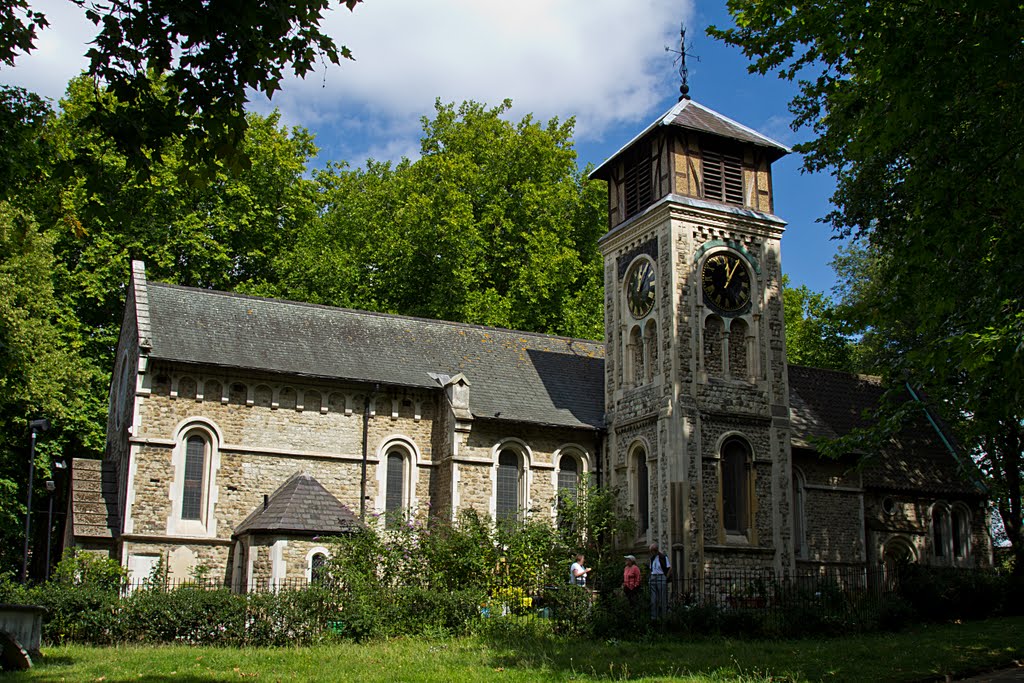 St. Pancras old church by Brian Burnett