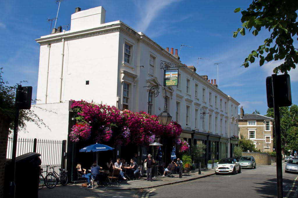 The Warwick Castle Pub by Brian Burnett