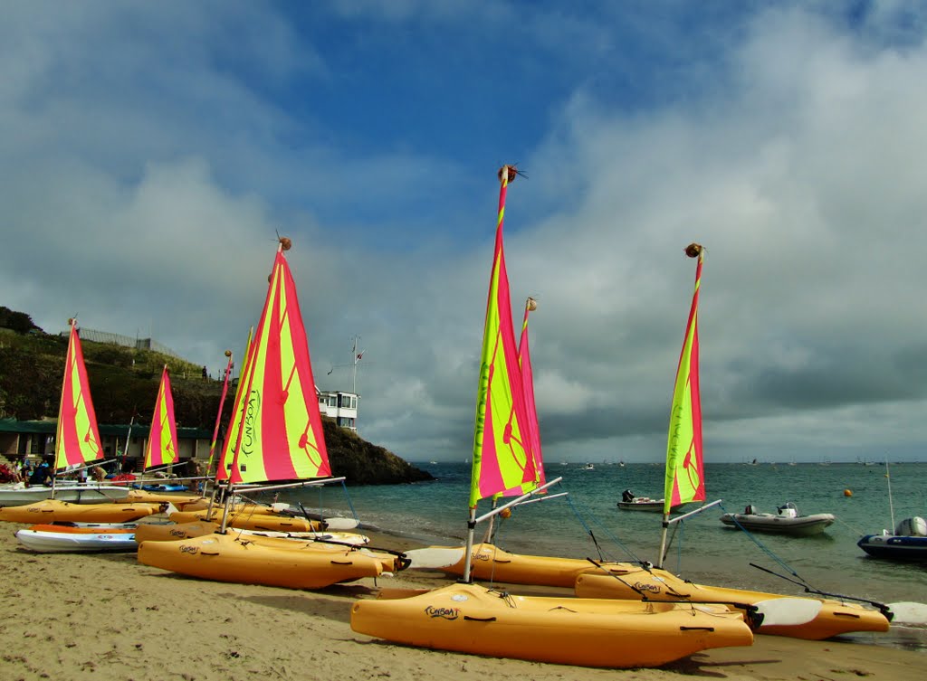 Abersoch Beach. by Bruce Worth