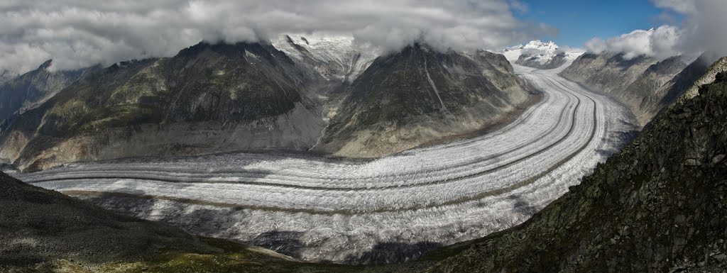 Aletsch Glacier, August 2011 by niklas-bayrle.com