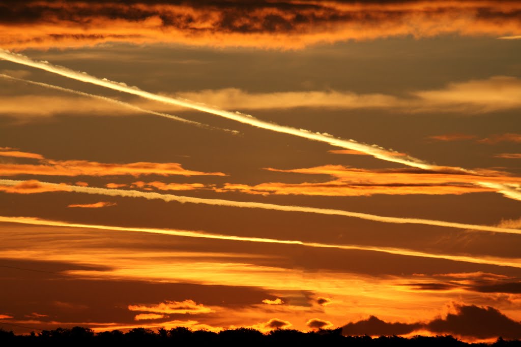 Sonnenaufgang über Saarbrücken 8/11 by JuergenKnerr