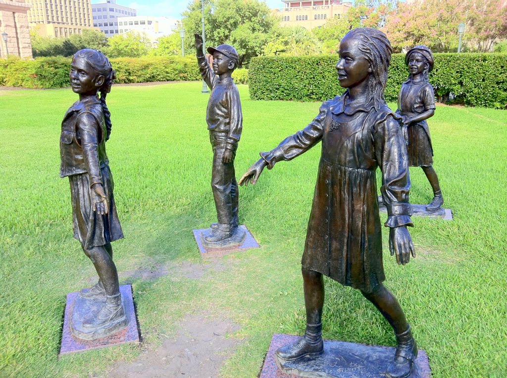 Children Statues by Brooks Family