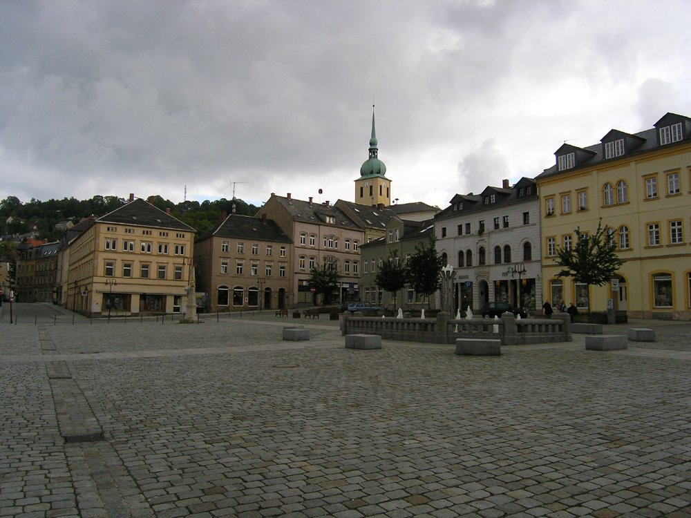 Der Markt in Sebnitz by dornfelder