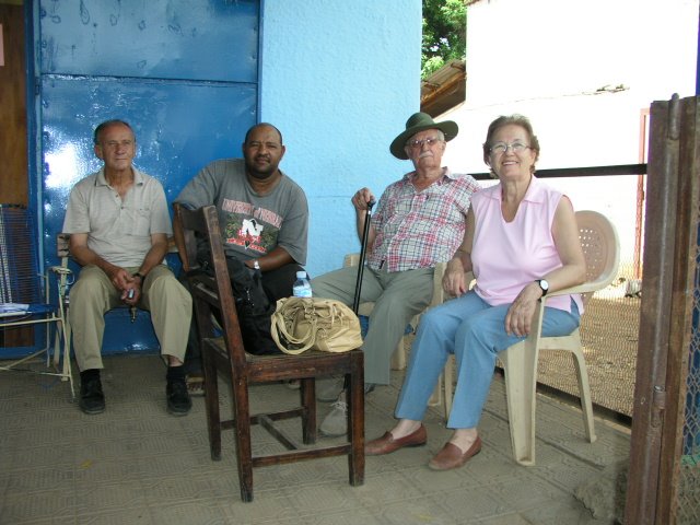 With friends in Juba by George Ghines