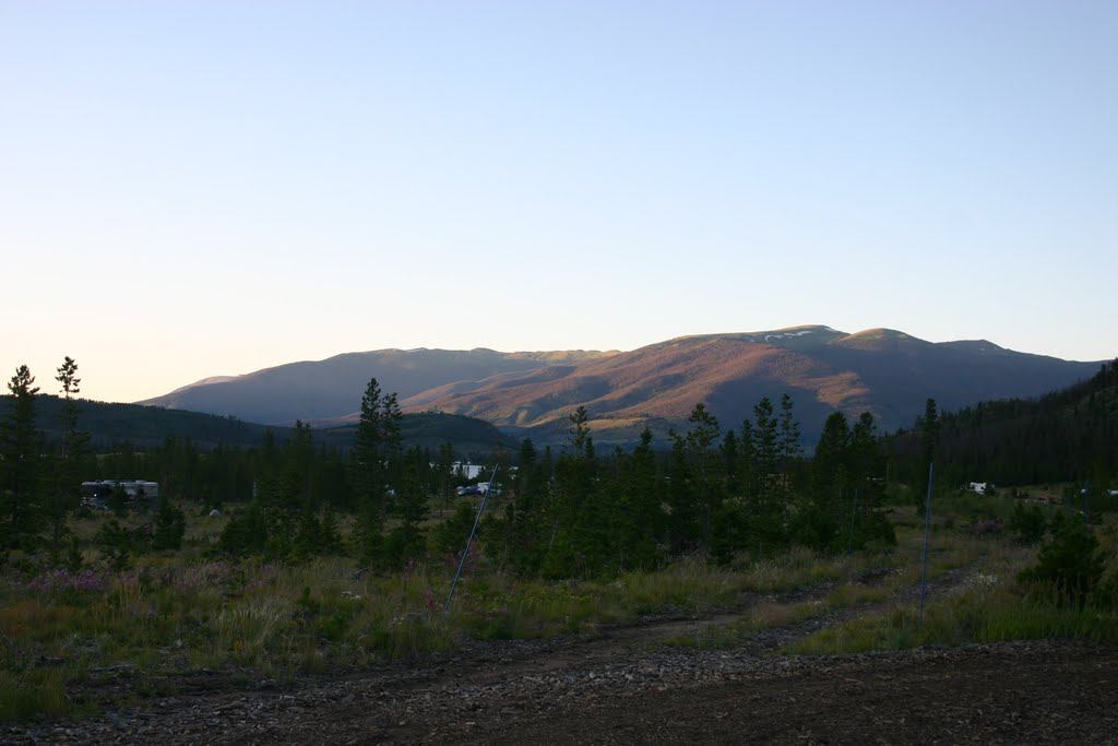 Ptarmigan Peak from the Peninsula Park, Frisco, CO by Thom Jones