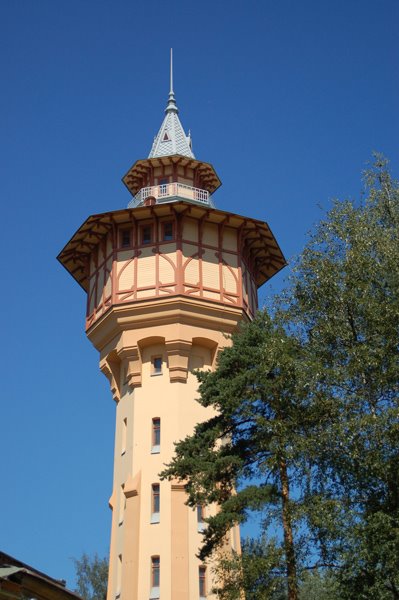 Watertower. St.Petersburg Polytechnical Institute Park by Alex Grek