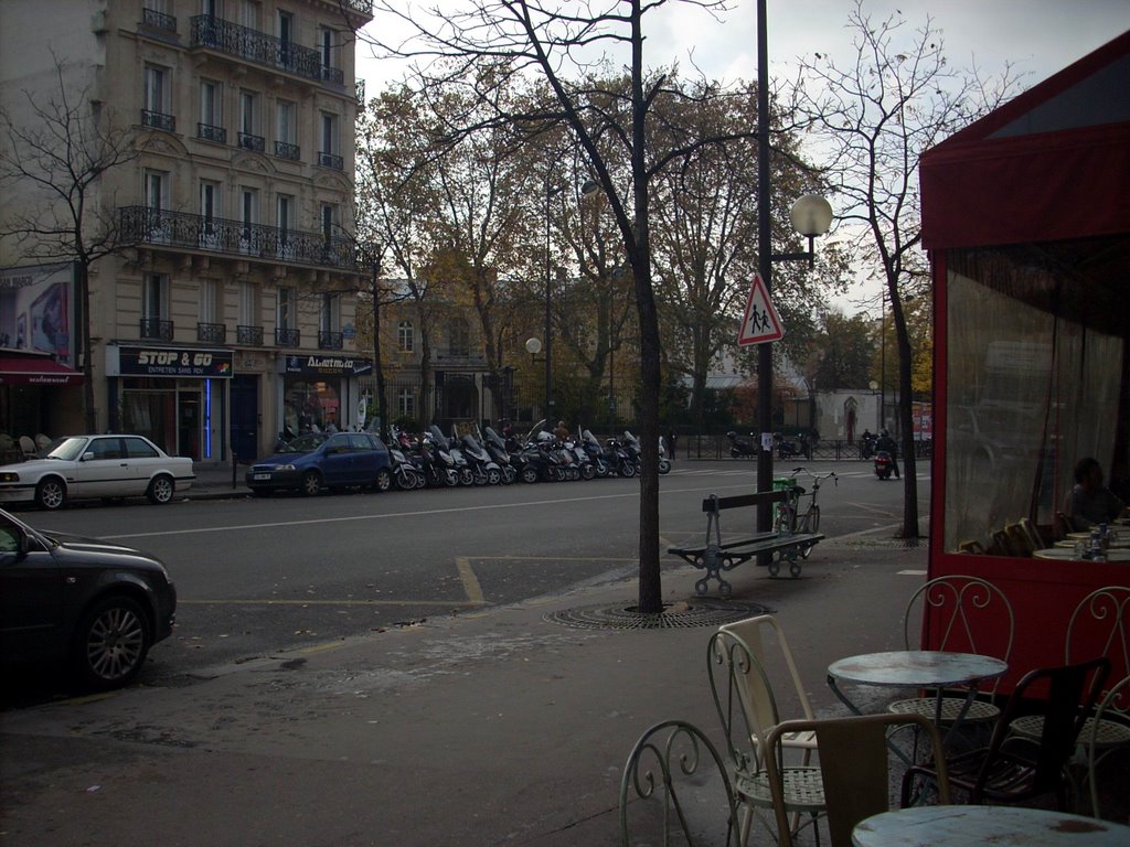 Paris- Boulevard St-Antoine - by Veroushka