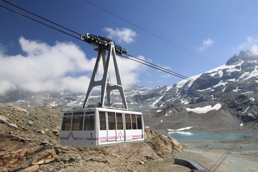 Cervinia funivia per plateau rosà by alfmanor