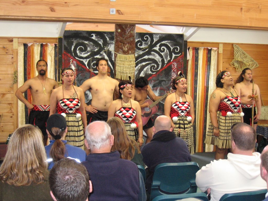 Whakarewarewa People by M. Spadari