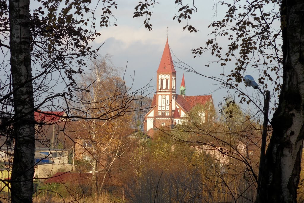 Koścół w Pstrążnej by Maria Biskup