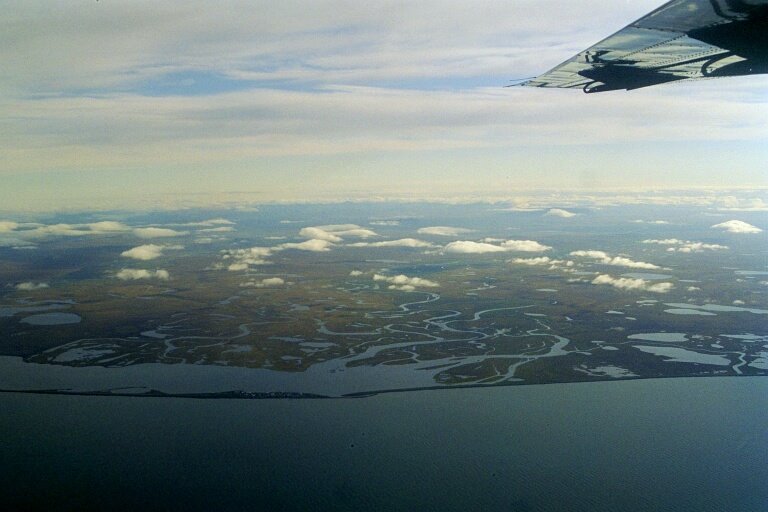 Alaska - Détroit de Béring - village de Kivalina entre Kotzebue et point Hope by patrick.henchoz